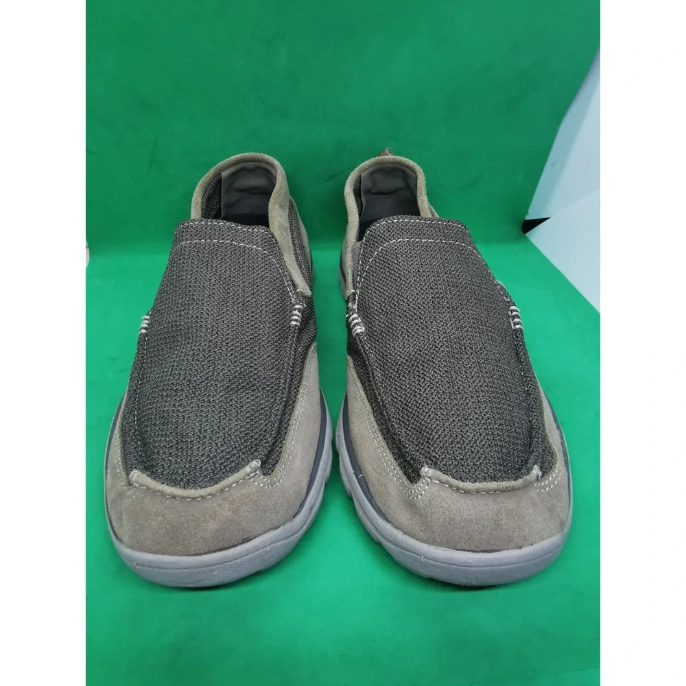 Skechers Men's Superior Milford Slip-on Boat Shoes Size 11 WW Extra Wide Fit